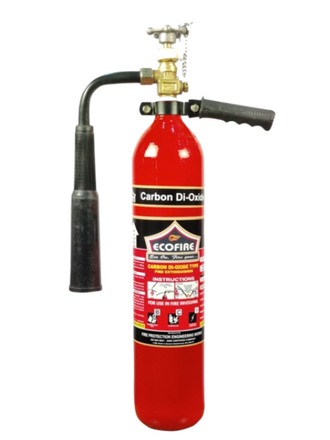 Eco Fire CO2 Type Fire Extinguisher In Capacity 4.5 kg